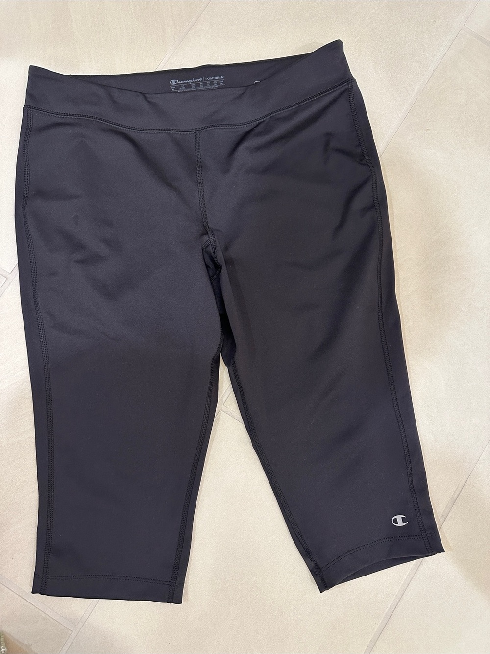 Champion Black Capri Athletic Leggings